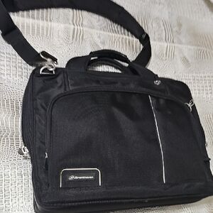 Black Men's Laptop Bag